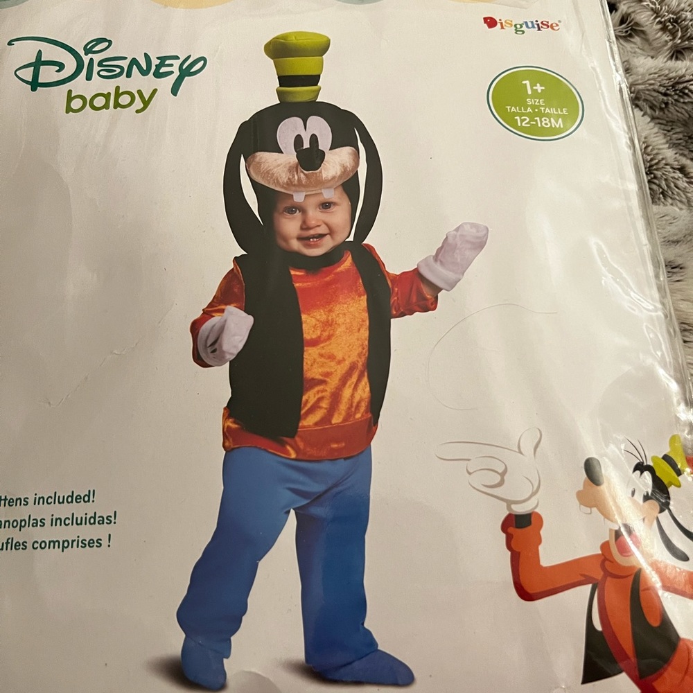 New!  Goofy Costume.  12-18 months.